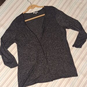 Charlotte Russe Charcoal Grey Cardigan